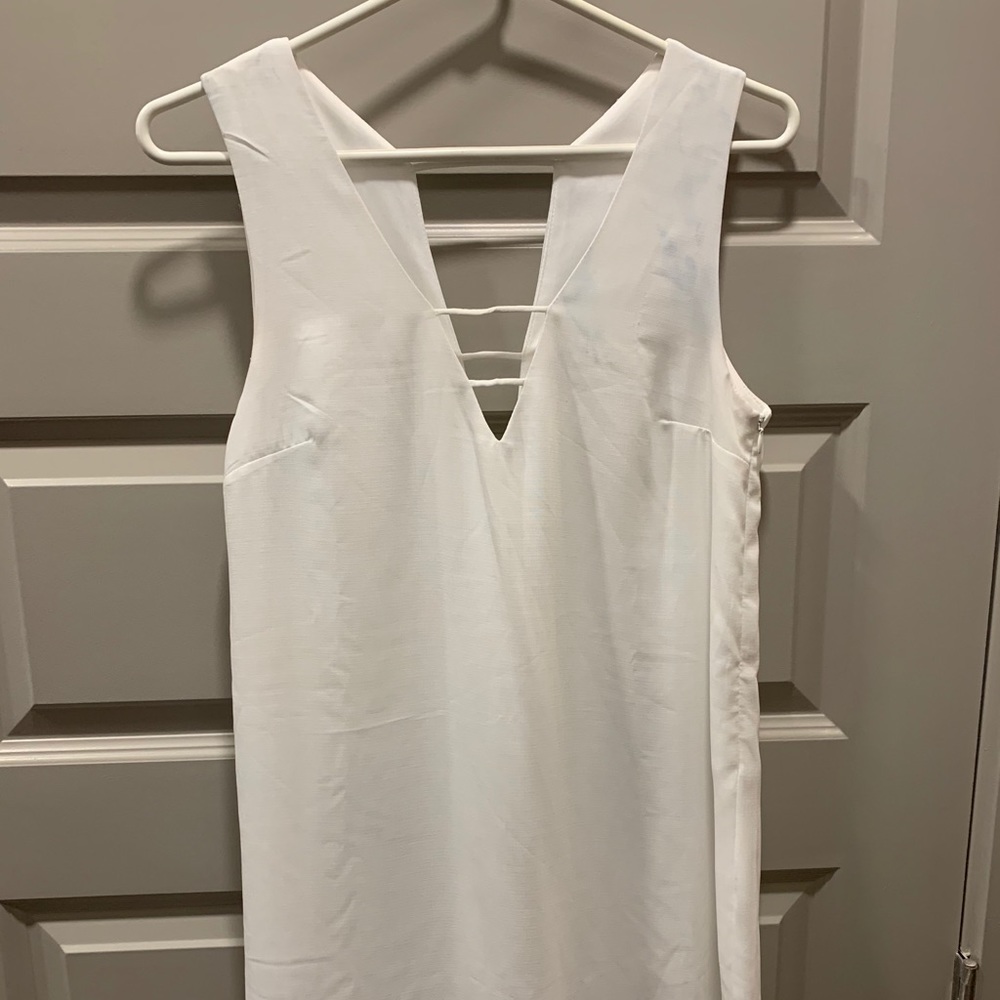 White Shift Dress